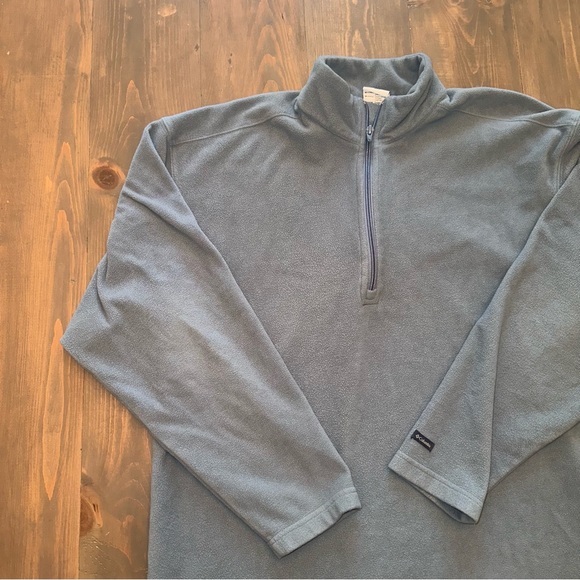 Columbia mens half zip pull over sweater - Picture 2 of 7